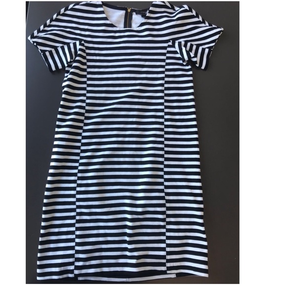 J Crew T-shirt  Striped Dress - Picture 1 of 2